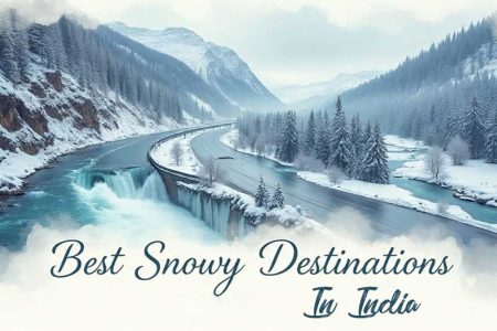 best places to see snow in India