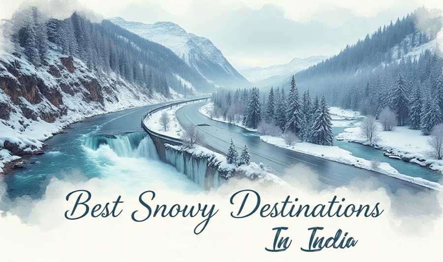 best places to see snow in India