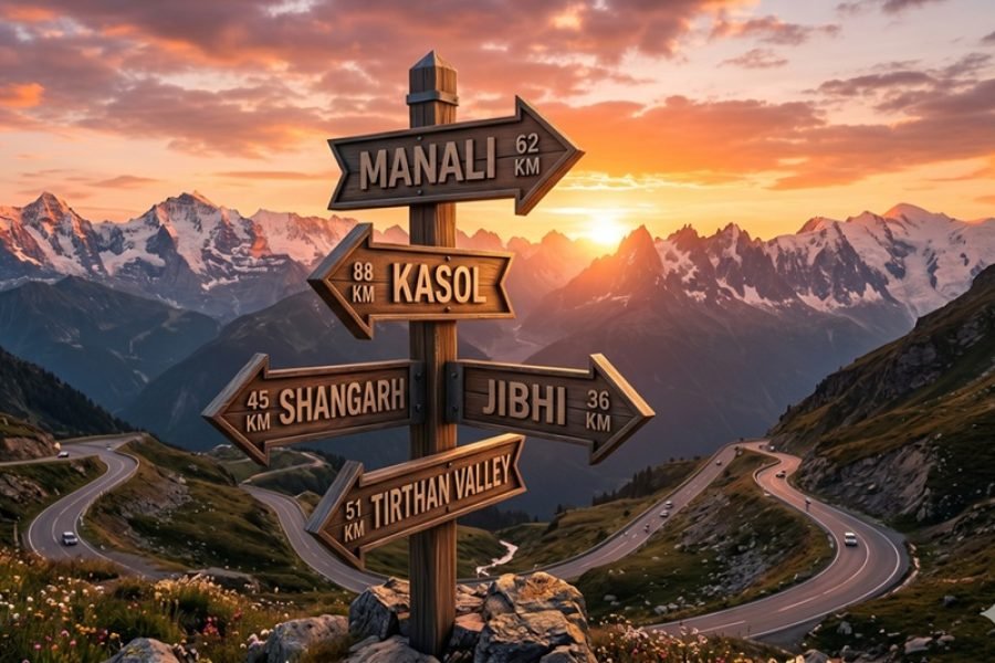 kullu manali kasol jibhi tour package